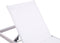 FOSSATO - Strandstoel - Wit - Aluminium