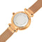 Fossil Carlie ES4433 Dameshorloge 28 mm - rosékleurig