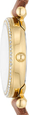Fossil CARLIE ES5297 Dames Horloge 28 mm - Bruin