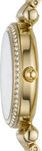 Fossil Carlie Mini ES4735 Dameshorloge 28mm - Goudkleurig