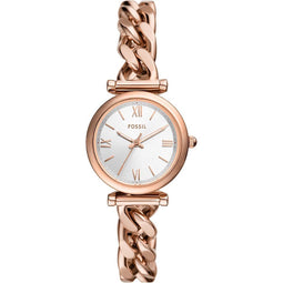 Fossil ES5330 Vrouwen Horloge - Rosékleurig