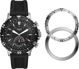 Fossil Garrett Hybrid - Smartwatch - 44mm - Zwart