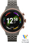 Fossil Gen 6 Smartwatch FTW6078 Dames 42 mm - Grijs