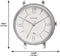 Fossil Jacqueline ES4627 Dameshorloge 36 mm - Zilverkleurig