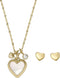Fossil JF04246SET Geschenkset Damesketting en Oorbellen - 470 mm