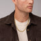 Fossil JF04612710 Heren Ketting - Goudkleurig