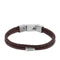 Fossil JF04702040 Heren Armband - Bruin