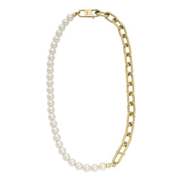 FOSSIL JF04727710 Dames Collier - Goudkleurig