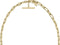 Fossil Ketting Dames - 38cm - Goudkleurig