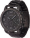 Fossil Nate JR1401 Herenhorloge 50 mm - Zwart