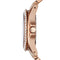 Fossil Riley ES2811 Dameshorloge 38 mm - Rosékleurig