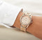 Fossil Riley ES2811 Dameshorloge 38 mm - Rosékleurig