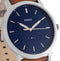 Fossil The Minimalist FS5304 Herenhorloge 44 mm - Zilverkleurig