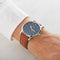 Fossil The Minimalist FS5304 Herenhorloge 44 mm - Zilverkleurig