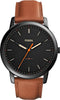 Fossil The Minimalist FS5305 Herenhorloge 44 mm - Zwart
