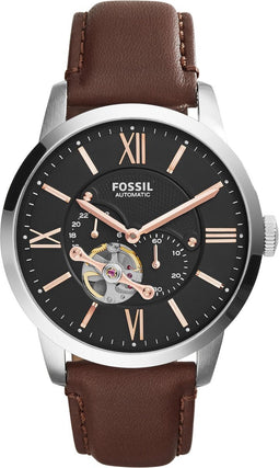 Fossil Townsman ME3061 Herenhorloge 44 mm - Zilverkleurig