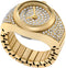 FOSSIL WATCH RING Dames Horloge - Goudkleurig