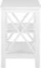 FOSTER - Bijzettafel - Wit - MDF