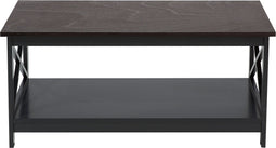 FOSTER - Salontafel - Zwart - MDF