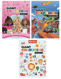 Groot kleurboek Barbie/HW/FP
