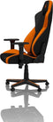 Fotel Nitro Concepts S300 Horizon Orange Gamingowy do 135kg Tkanina Czarno-pomarańczowy
