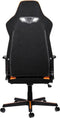 Fotel Nitro Concepts S300 Horizon Orange Gamingowy do 135kg Tkanina Czarno-pomarańczowy