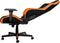 Fotel Nitro Concepts S300 Horizon Orange Gamingowy do 135kg Tkanina Czarno-pomarańczowy