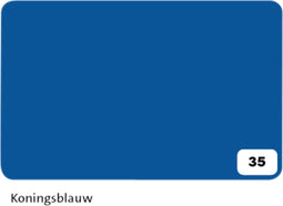 Fotokarton Folia 2zijdig 50x70cm 300gr nr35 koningsblauw | 10 stuks