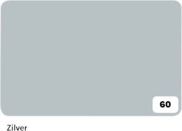 Fotokarton Folia 2zijdig 50x70cm 300gr nr60 zilver | 10 stuks