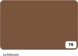 Fotokarton Folia 2zijdig 50x70cm 300gr nr75 lichtbruin | 10 stuks