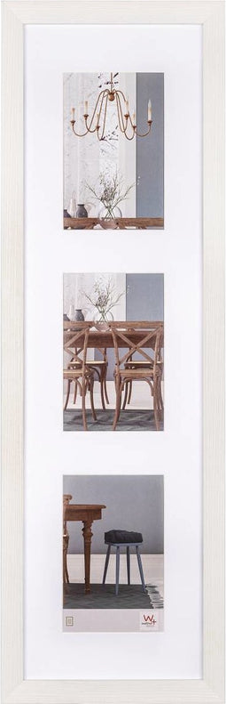 Fotolijst 17,8x60,8 cm - Hout - Wit - Fiorito