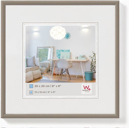 Fotolijst 20x20 cm - Kunststof - Staal - New Lifestyle