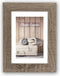 Fotolijst hout bruin geschikt voor een foto van 15 x 20 cm