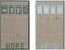 Fotolijst met Knijpers DKD Home Decor Aluminium Polypropyleen Hout MDF 30 x 3 x 50 cm (2 Stuks)