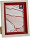 Fotolijsten 17 x 2 x 21,8 cm Kristal Rood Hout Bruin Plastic (6 Stuks)