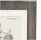 Fotolijsten 2 fotos Huis Zwart Bruin Hout MDF (28 x 23,5 x 6 cm) (6 Stuks)