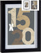 Fotolijsten 20,5 x 2,5 x 26,5 cm Zwart Glas Hout MDF (6 Stuks)