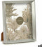 Fotolijsten 22,3 x 3,5 x 27,3 cm Zilverkleurig Plastic Glas (6 Stuks)