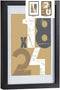 Fotolijsten 24 x 2,5 x 32,5 cm Zwart Glas Hout MDF (6 Stuks)