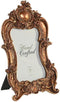 Fotolijsten DKD Home Decor 15 x 2 x 25 cm Gouden Hars
