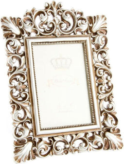 Fotolijsten DKD Home Decor 18 x 2 x 25 cm Gouden Hars Shabby Chic