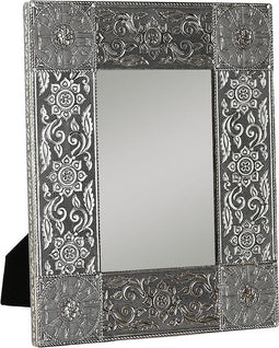 Fotolijsten DKD Home Decor 20 x 1 x 25 cm Champagne Hout Aluminium Indiaas
