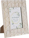 Fotolijsten DKD Home Decor 22,5 x 2 x 28 cm Kristal Bruin Wit Mangohout Stads