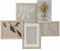 Fotolijsten DKD Home Decor 53 x 2,4 x 39,5 cm Kristal Natuurlijk Shabby Chic