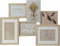 Fotolijsten DKD Home Decor 54 x 2,4 x 36,7 cm Kristal Natuurlijk Shabby Chic