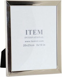 Fotolijsten DKD Home Decor Kristal Zilverkleurig Metaal Papier Hout MDF