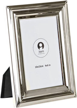 Fotolijsten DKD Home Decor Zilverkleurig Metaal 15 x 2 x 20 cm