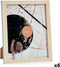 Fotolijsten Hout Bruin Wit Plastic Glas (22,6 x 2 x 27,6 cm) (6 Stuks)
