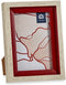 Fotolijsten Kristal Rood Hout Bruin Plastic (13,5 x 18,8 x 2 cm) (6 Stuks)