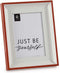 Fotolijsten Kristal Rood Wit Plastic (2,5 x 24 x 19 cm) (6 Stuks)